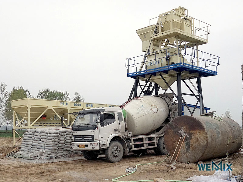 HZS50 Concrete Batching Plant